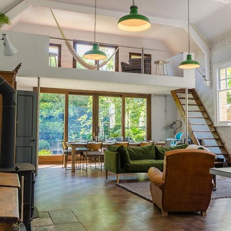 Luxury Victorian School With Views Of Harbour Villa Fowey Dış mekan fotoğraf