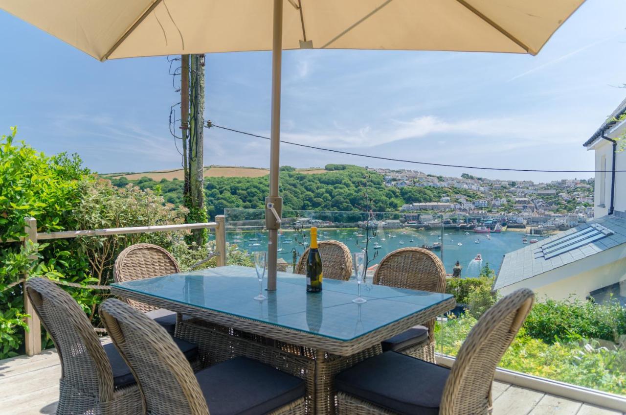 Luxury Victorian School With Views Of Harbour Villa Fowey Dış mekan fotoğraf
