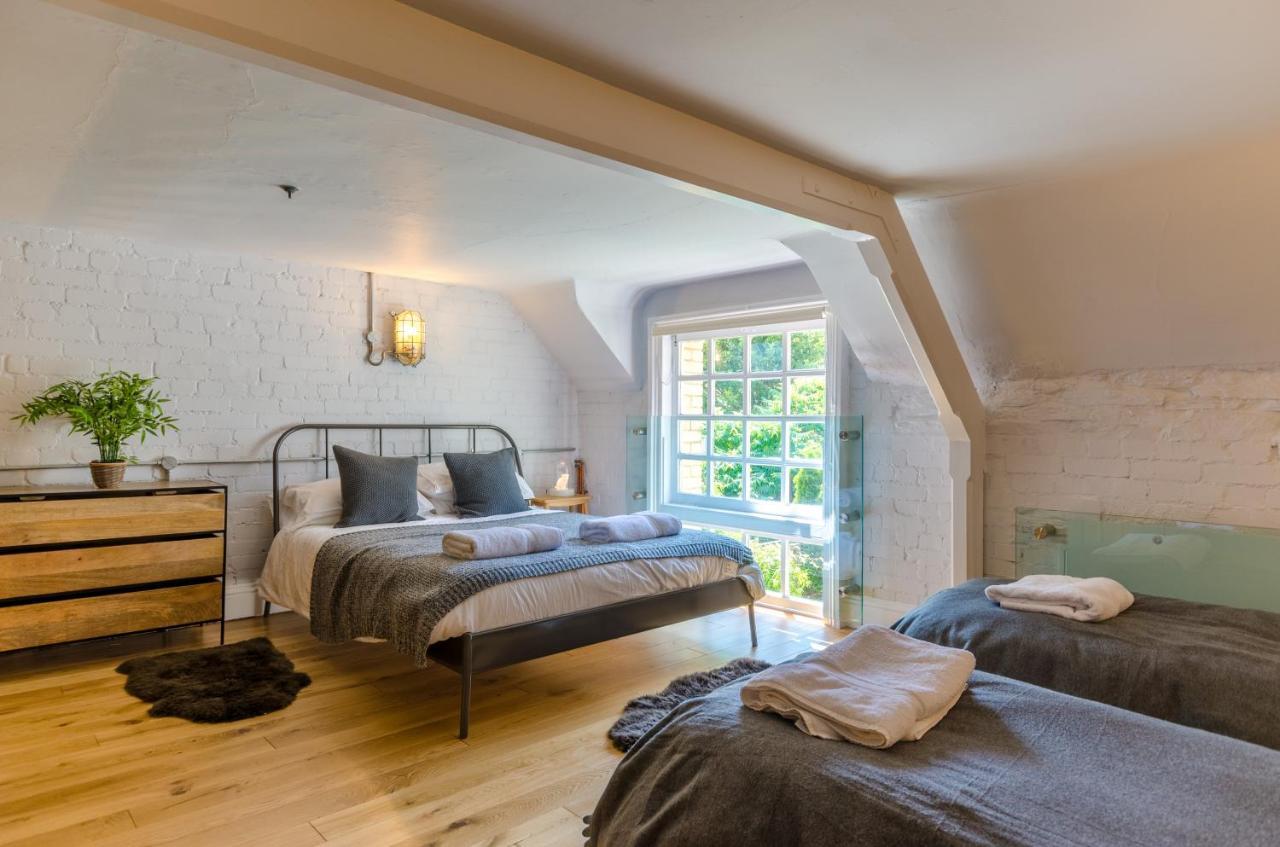 Luxury Victorian School With Views Of Harbour Villa Fowey Dış mekan fotoğraf